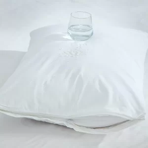 Su Geçirmez Yastık Kılıfı Alez Beyaz