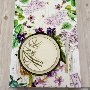 Full Pamuk Saten Masa Örtüsü Runner Dijital Baskılı 152x42