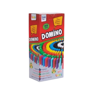 Natural Wooden Domino 100 Piece