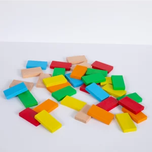 Natural Wooden Domino 100 Piece