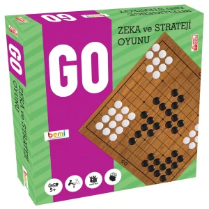 Go Intelligence and Strategy Game Natural Wooden