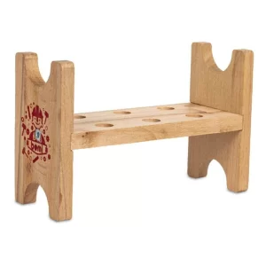 Natural Wood Plug & Snap Board Game