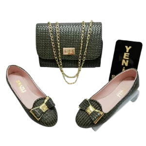 Fiyonklu Babet ve Çanta Seti