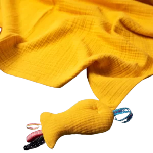 Full Cotton 4-ply Muslin Playmate Blanket 80x90