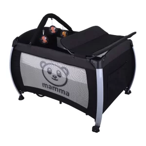 Mamma Hippo Aluminum Park Bed Crib