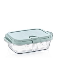 2 Lt. 24 Piece in Box Push-Up Rectangular Storage Container 